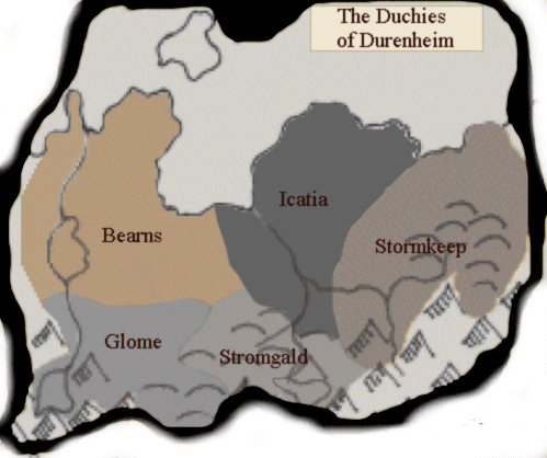 Duchies of Durenheim Map